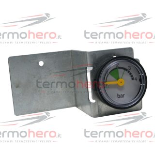Manometro Junkers, codice 87167716000, destinato alle caldaie delle gamme Euromaxx ZC ed Euromaxx ZWC.