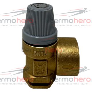 Ricambio Valvola di Sicurezza Vaillant 190732 da 3 Bar per VM, VMI, VMW, VKC e VK