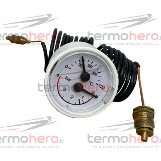 Immergas 1032801 - Termoidrometro Ã˜ 40 mm per Eolo Mini, Eolo Star, Nike Mini, Nike Star e Zeus Mini