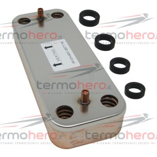 Lamborghini 39842130 - Scambiatore Sanitario 10 Piastre per Ninfa D 24 MCA e Ninfa D 24 MCS