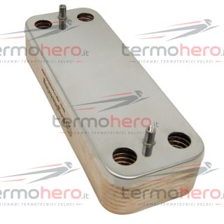 Junkers 87054062870 - Scambiatore Sanitario 14 Piastre per Ceraclass ZW 24 ed Euroline ZW 23/24