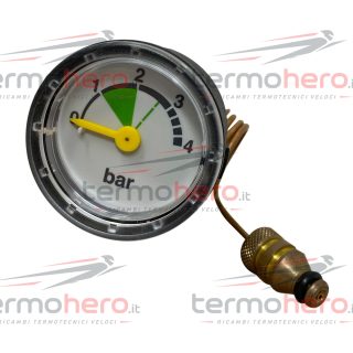 Junkers 87167618750 - Manometro Idrometro per Cerastar B50 ZWSE 23 e Cerastar B50 ZWSE 28