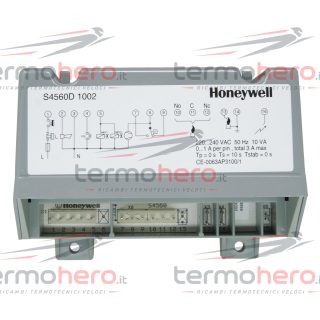 Honeywell S4560D1002 - Scheda Apparecchiatura TP 0 s TS 5 s Tstab 0 s