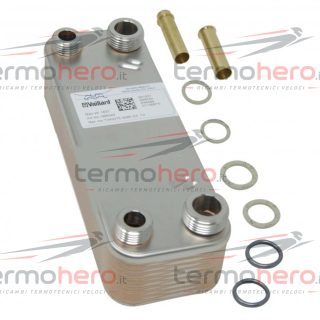 Vaillant 065053 - Scambiatore per VMW 254/2 XE, 255/2 E, 246 E-C e 286 E-C