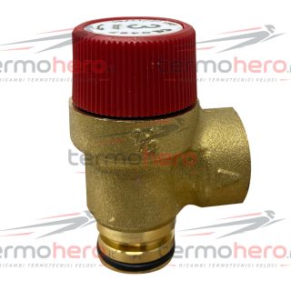 Valvola di sicurezza per caldaie Ariston Aco, Microgenus, Modula, Next, One, Trend e Uno 65103222 ex 997088