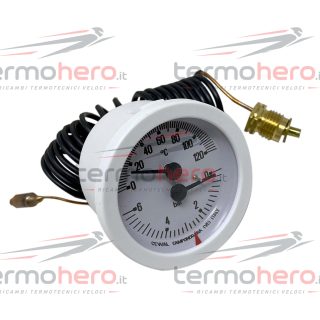 Termoidrometro bianco D52 per caldaie Immergas 1032800 ex 14087