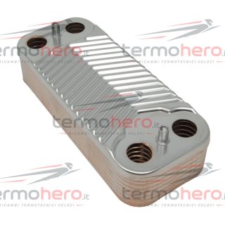 Scambiatore per circuito sanitario caldaie Unical !DEA CS 28 Plus e K+ C24 95263185