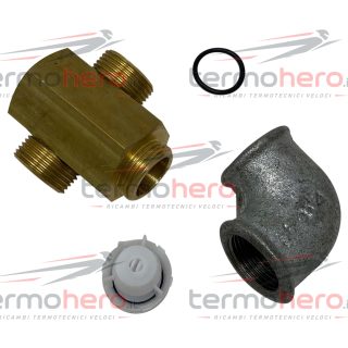 Unical 95000850 - Kit Valvola Tre Vie con Ritegno per Satal Plus