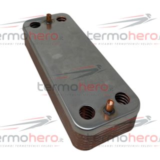 Scambiatore a 14 piastre per caldaie Savio Biasi M261, M263 e M291 BI1511105