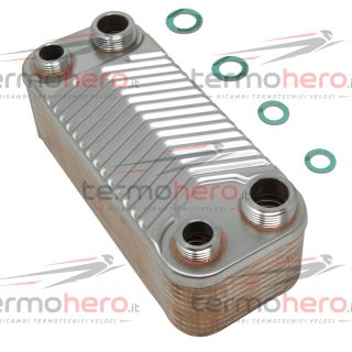 Scambiatore Sanitario Hermann H015004404 20 Piastre per Spazio Plus e Thesi
