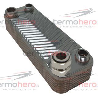 Scambiatore Sanitario Vaillant 0020073792 14 Piastre per atmoBLOCK e turboBLOCK VMW