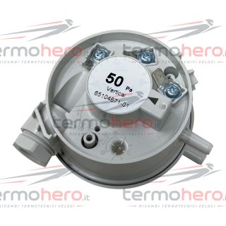 Pressostato aria 50 Pa Chaffoteaux Alixia, Alya, Pigma, Talia, Urbia 65104671-01 ex 65104671