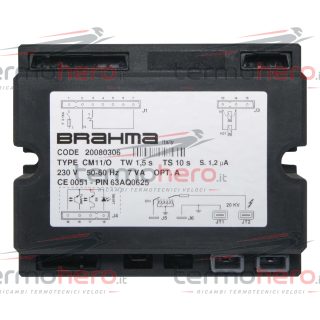 Scheda Accensione BRAHMA CM11/O Immergas 20080306 / 16695 per Extra 22 ed Extra Alba